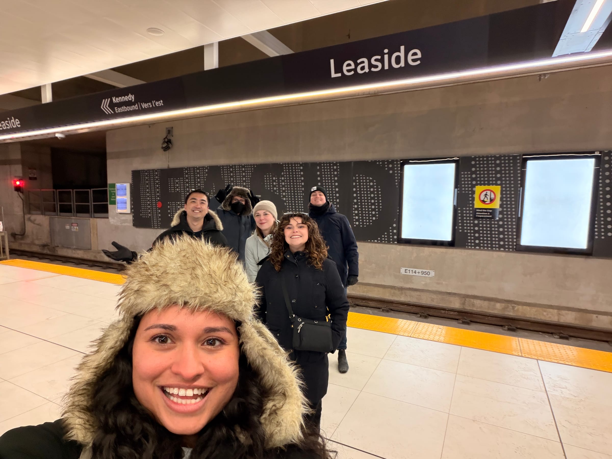 Vanessa on transit